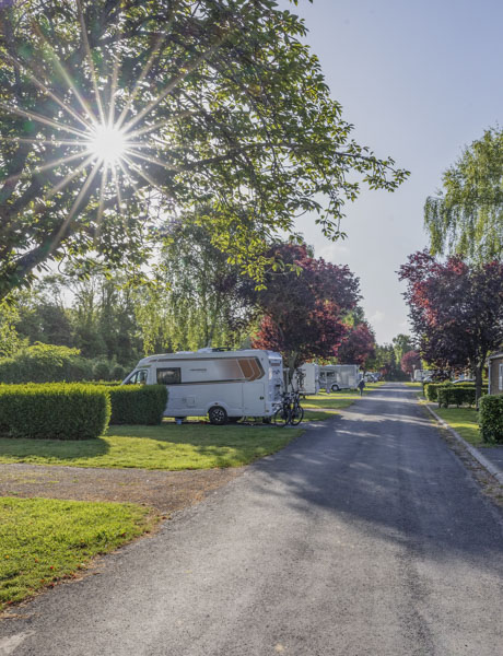 camping avec emplacements en haute normandie