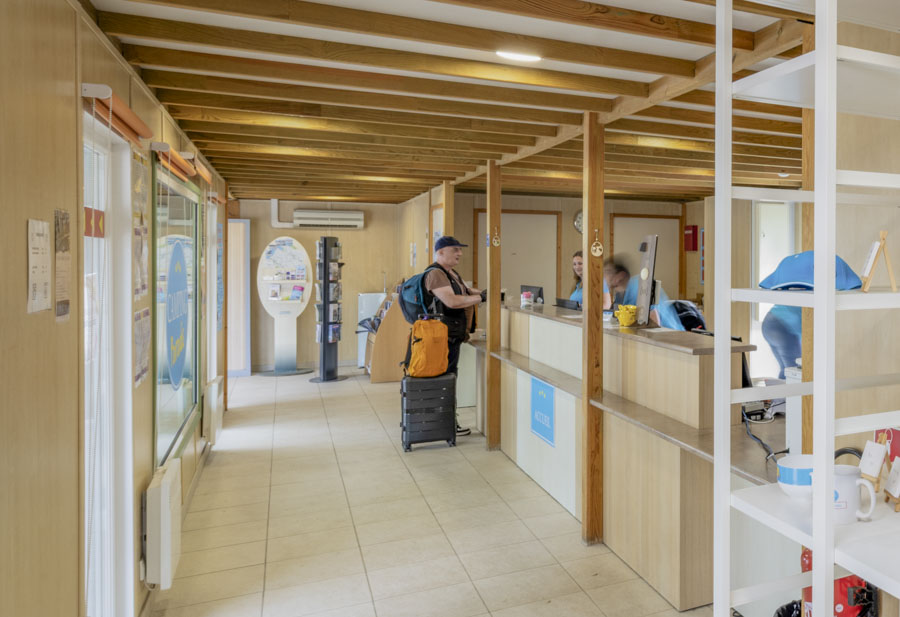 campsite with services normandie