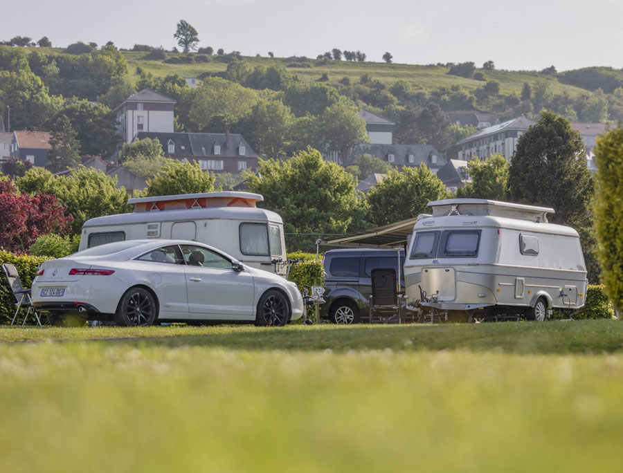 camping avec emplacement caravane treport