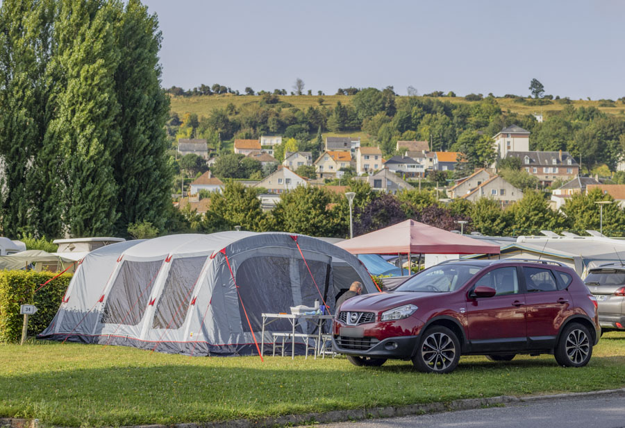 camping avec emplacement tente normandie treport